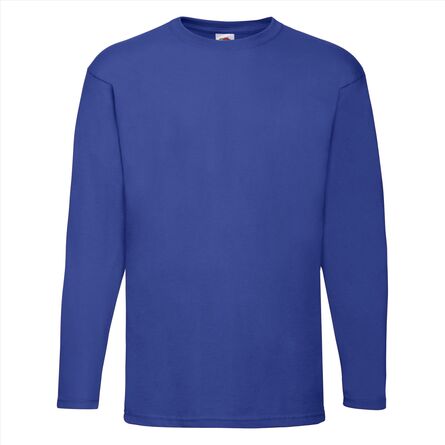 FOTL Valueweight Longsleeve T, Royal Blue, S