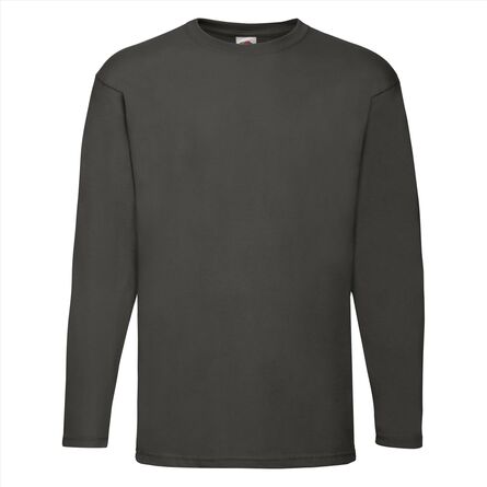 FOTL Valueweight Longsleeve T, Light Graphite, S