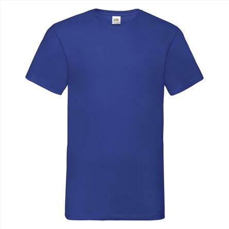 FOTL Valueweight V-Neck T, Royal Blue, S