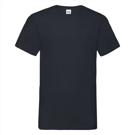 FOTL Valueweight V-Neck T, Deep Navy, S