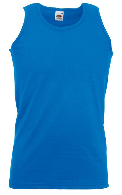 FOTL Valueweight Athletic Vest, Royal Blue, S