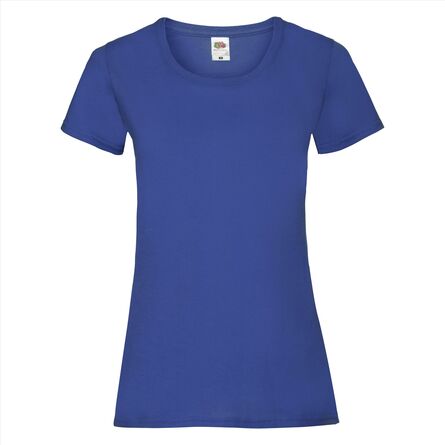 FOTL Lady-Fit Valueweight T, Royal Blue, XS