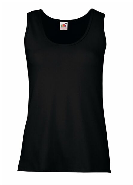 FOTL Lady-Fit Valueweight Vest, Black, XS
