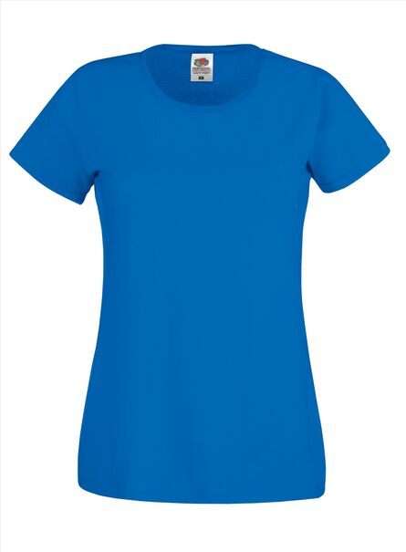 FOTL Lady-Fit Original T, Royal Blue, XS