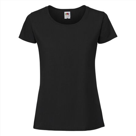 FOTL Lady Ringspun Premium T, Black, XS