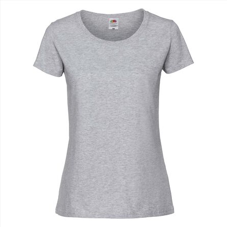 FOTL Lady Ringspun Premium T, Heather Grey, XS
