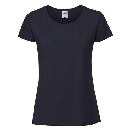 FOTL Lady Ringspun Premium T, Deep Navy, XS