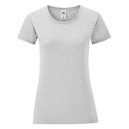 FOTL Lady Iconic T, Heather Grey, XS