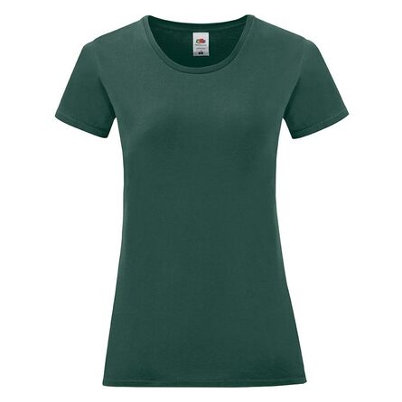 FOTL Lady Iconic T, Forest Green, XS
