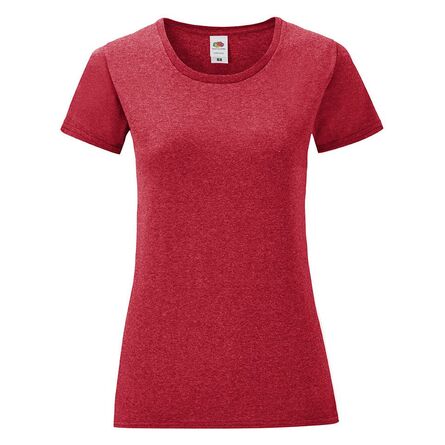 FOTL Lady Iconic T, Heather Red, XS