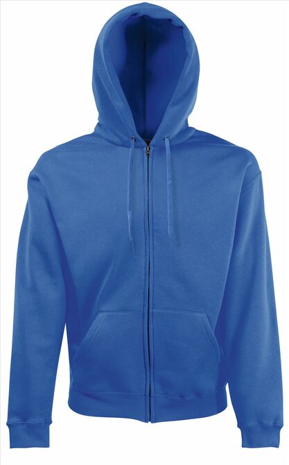 FOTL Premium Hooded Sweat Jacket, Royal Blue, S