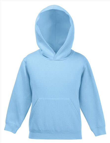 FOTL Kids Premium Hooded Sweat, Sky Blue, 5-6jr
