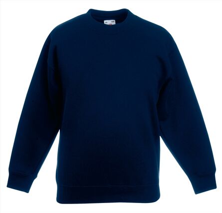 FOTL Kids Classic Set-In Sweat, Deep Navy, 3-4jr