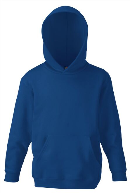 FOTL Kids Classic Hooded Sweat, Navy, 5-6jr