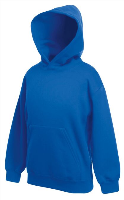 FOTL Kids Classic Hooded Sweat, Royal Blue, 5-6jr
