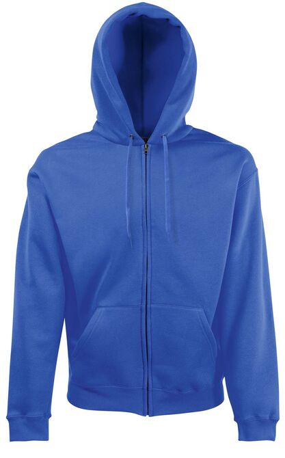 FOTL Classic Hooded Sweat Jacket, Royal Blue, S