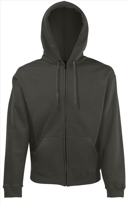 FOTL Classic Hooded Sweat Jacket, Light Graphite, S