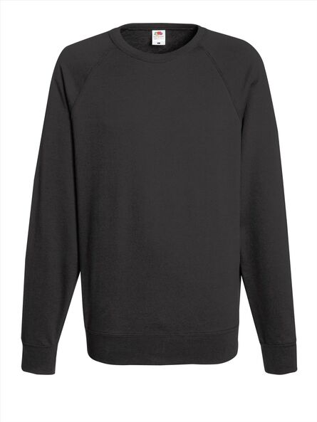 FOTL Lightweight Raglan Sweat, Light Graphite, S