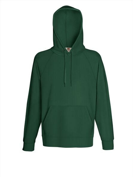 FOTL Lightweight Hooded Sweat, Bottle Green, S