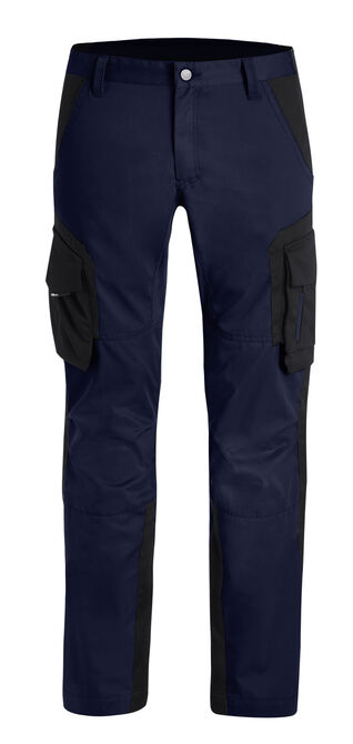 FHB FABIAN Werkbroek | marine-zwart | 42