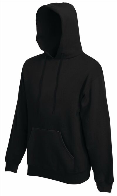 FOTL Premium Hooded Sweat, Black, S