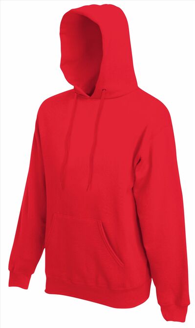FOTL Premium Hooded Sweat, Red, S