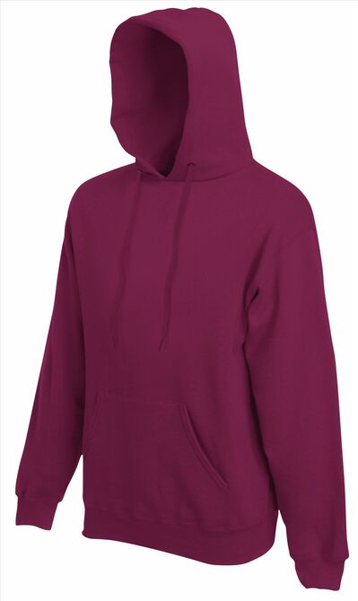 FOTL Premium Hooded Sweat, Burgundy, S
