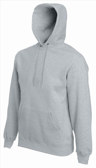 FOTL Premium Hooded Sweat, Heather Grey, S