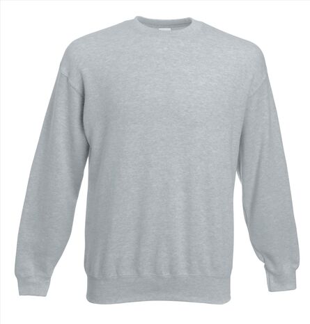 FOTL Classic Set-In Sweat, Heather Grey, S