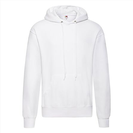 FOTL Classic Hooded Sweat, White, S