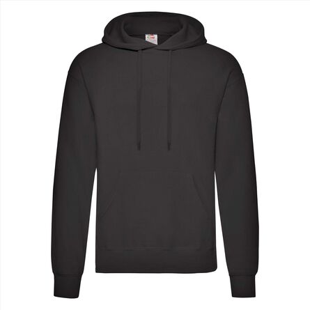 FOTL Classic Hooded Sweat, Black, S