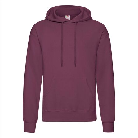 FOTL Classic Hooded Sweat, Burgundy, S