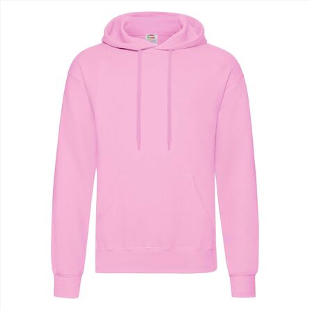 FOTL Classic Hooded Sweat, Light Pink, S
