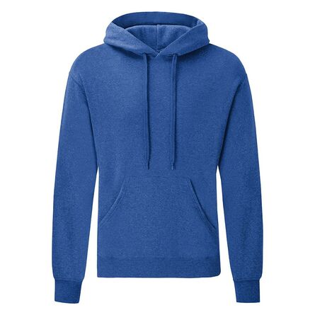 FOTL Classic Hooded Sweat, Heather Royal, S