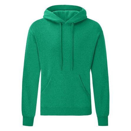 FOTL Classic Hooded Sweat, Heather Green, S