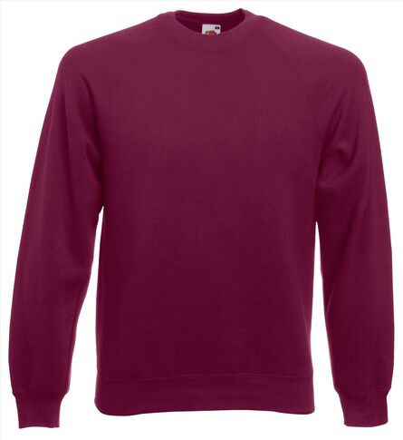 FOTL Classic Raglan Sweat, Burgundy, S