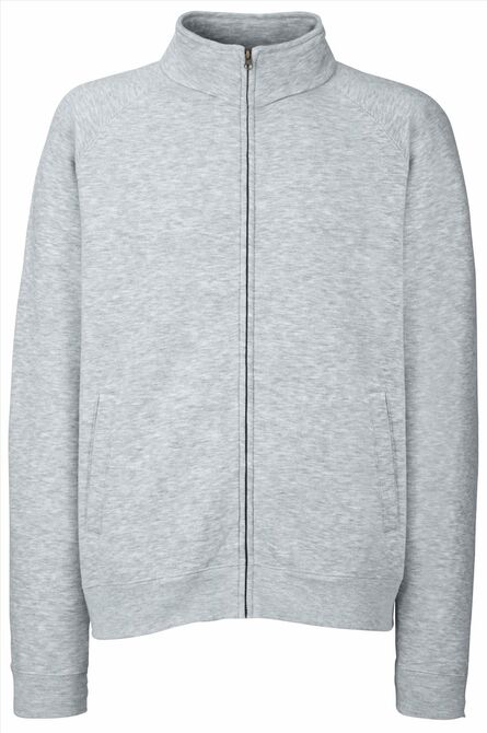 FOTL Premium Sweat Jacket, Heather Grey, S