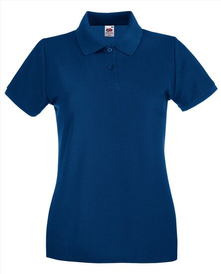 FOTL Lady-Fit Premium Polo, Navy, XS