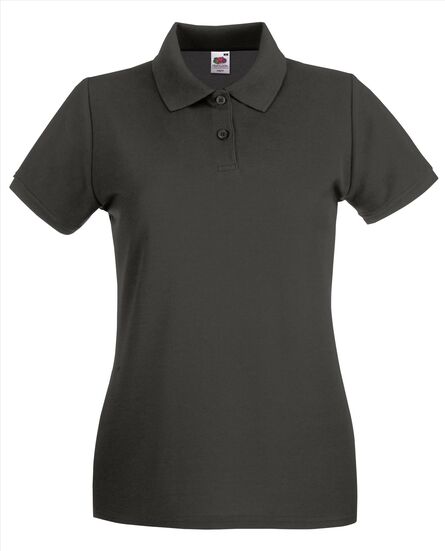 FOTL Lady-Fit Premium Polo, Light Graphite, XS