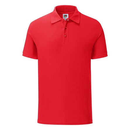 FOTL 65/35 Tailored Fit Polo, Red, S