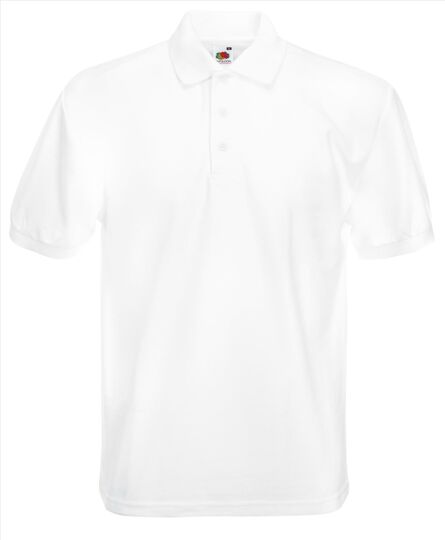 FOTL Heavy 65/35 Polo, White, S