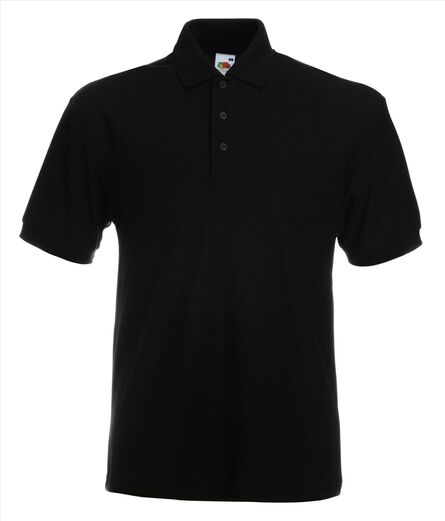 FOTL Heavy 65/35 Polo, Black, S