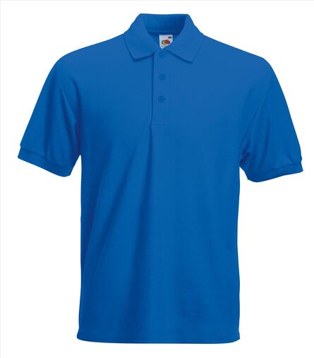FOTL Heavy 65/35 Polo, Royal Blue, S