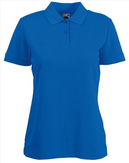 FOTL 65/35 Lady-Fit Polo, Royal Blue, XS