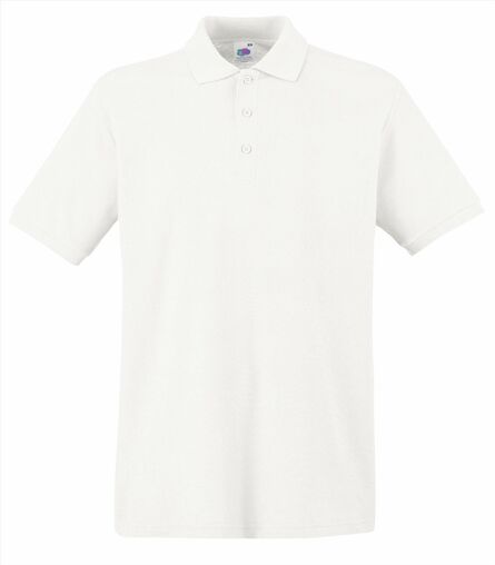FOTL Premium Polo, White, S