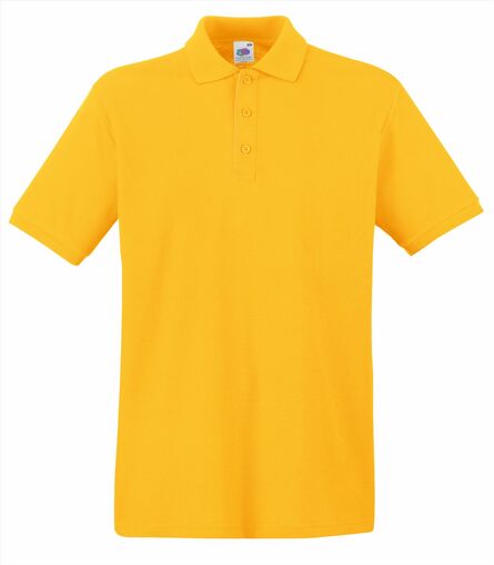 FOTL Premium Polo, Sunflower, S