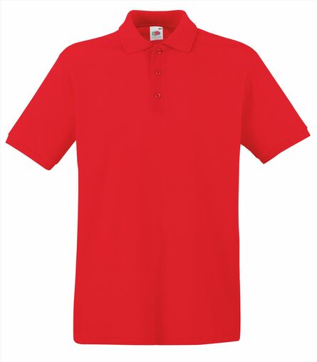 FOTL Premium Polo, Red, S