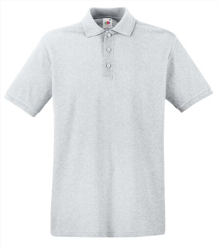 FOTL Premium Polo, Heather Grey, S