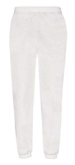 FOTL Classic Elasticated Jogpants, White, S