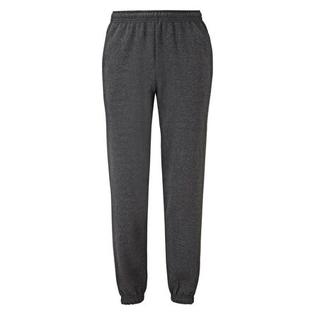 FOTL Classic Elasticated Jogpants, Dark Heather Grey, S